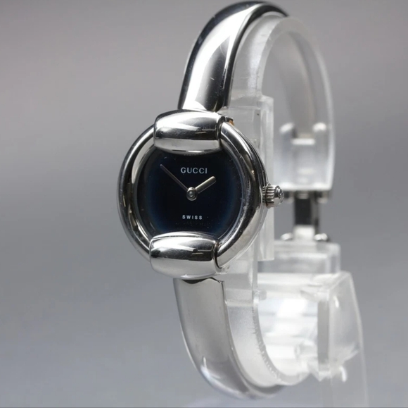 GUCCI Watches 1400L blackDial Stainless Steel Quartz Analog display Women main image 7